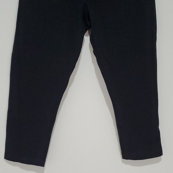LULULEMON black size 8 cropped leggings - Picture 3 of 8